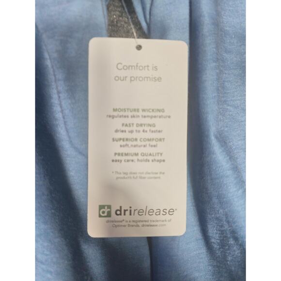 Over Under Hoodie Mens 3XL Moody Blue Leisure Hoody DriRelease Lightweight - Picture 5 of 10